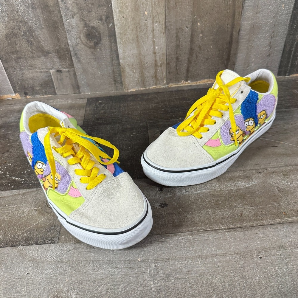 Vans Old Skool "The Simpsons Bouvier Sisters" - Size 7.5 Women's